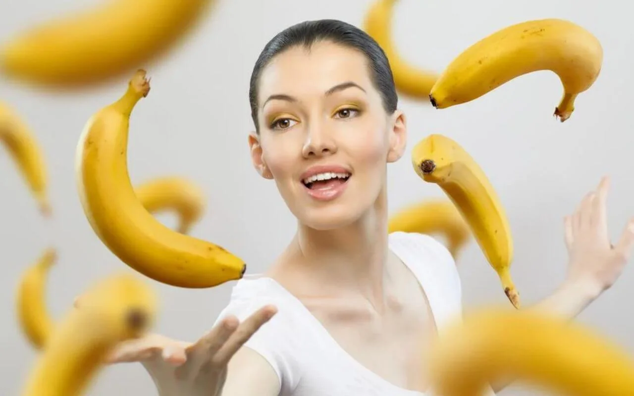 Zena sa bananama