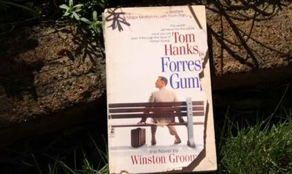 Knjiga Forest Gamp sa Tom Henksom na koricama