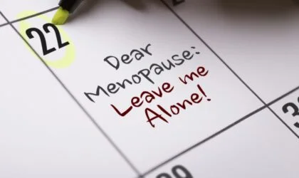 Poruka u kalendaru:Darga menopauzo, ostavi me na miru."