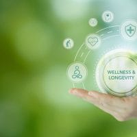 Dijagram za dugovecnost, zelene boje.