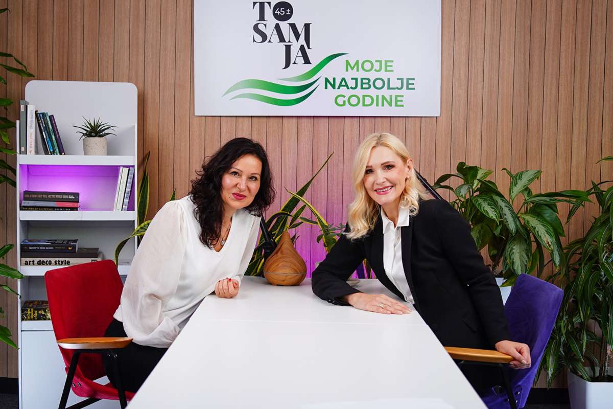 Dr Svetlana Đurišić i Milica Gacin u epizodi podkasta.