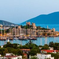 Bodrum, deo grada i luka.