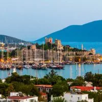 Bodrum, deo grada i luka.