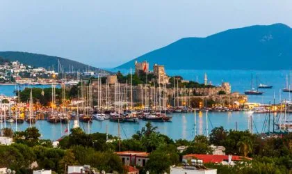 Bodrum, deo grada i luka.
