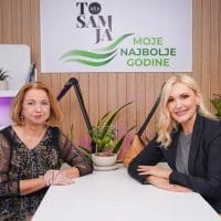 Mima Fazlagić i Milica Gacin u podkastu.