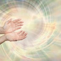 Dve šake oko kojih se ilustrativno šire talasi.