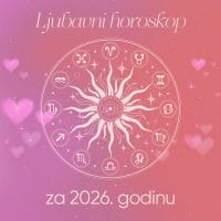 Vizual za godišnji ljubavni horoskop.