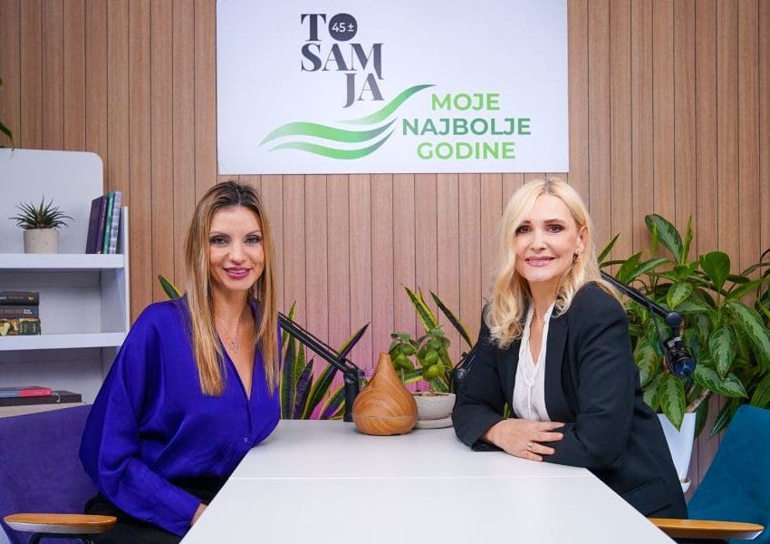 DrTamara Urošević u razgovoru sa voditeljkom Milicom Gacin u podkastu.