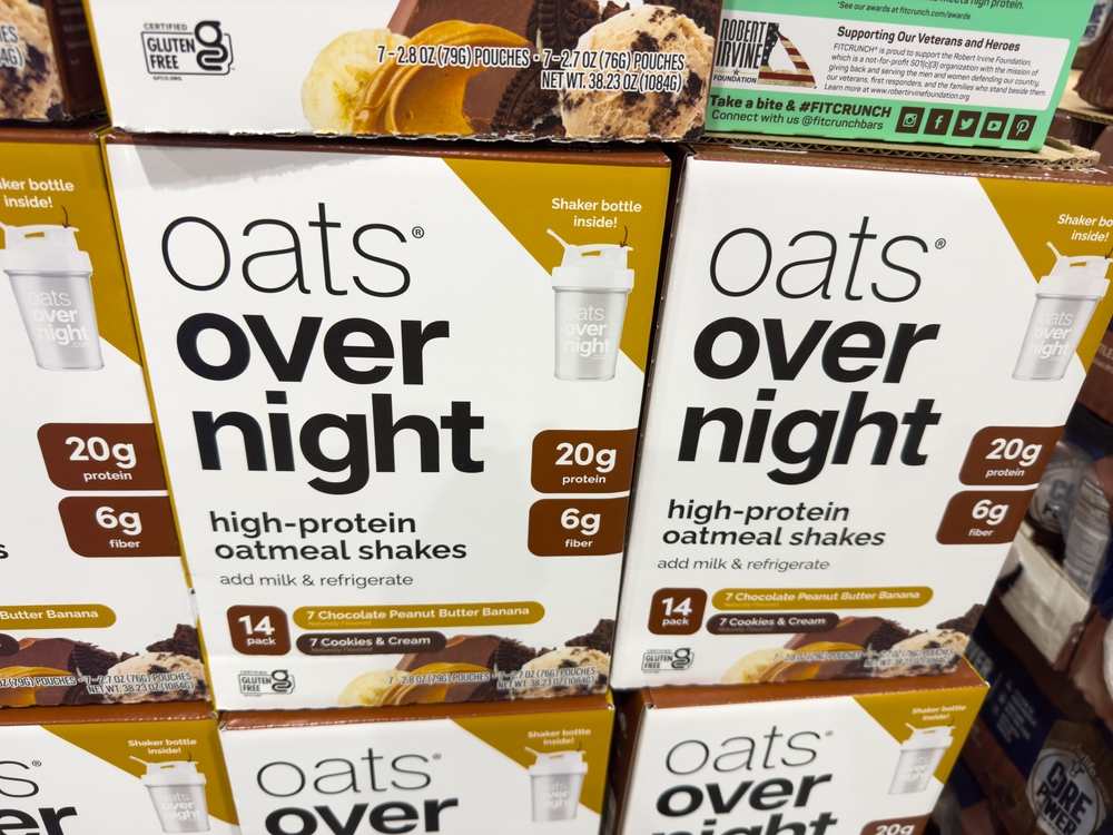 Proteinski šejk sa proteinima.