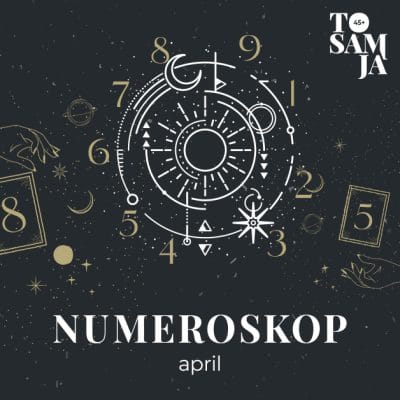 Vizual za aprilski numeroskop.