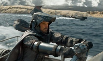 Glumac na ski jet-u.