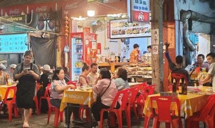 REstorančić na otvorenom u Tajlandu.