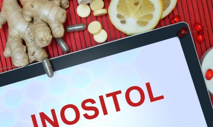 Inozitol suplement, u poyadini đumbir i limun.