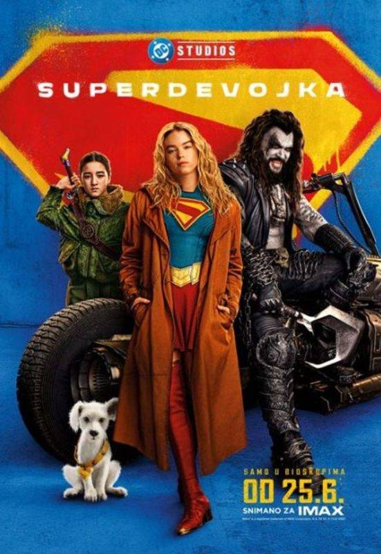 Plakat za film Superdevojka.