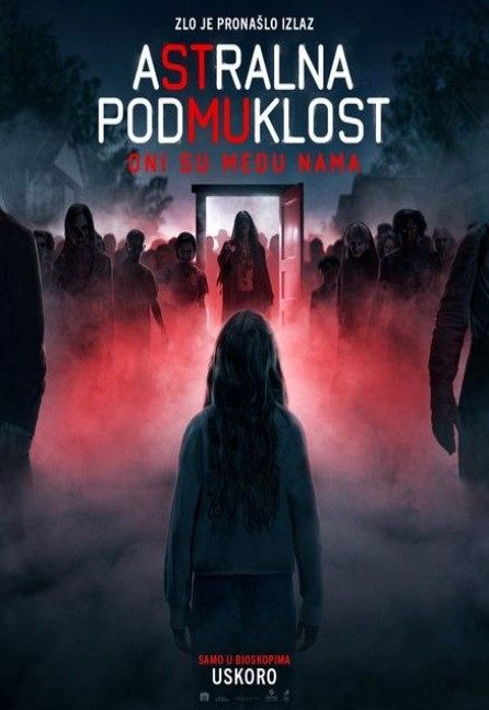 Plakat za film Astralna podmuklost.