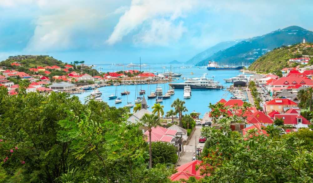 St Bart, Gustavia luka.