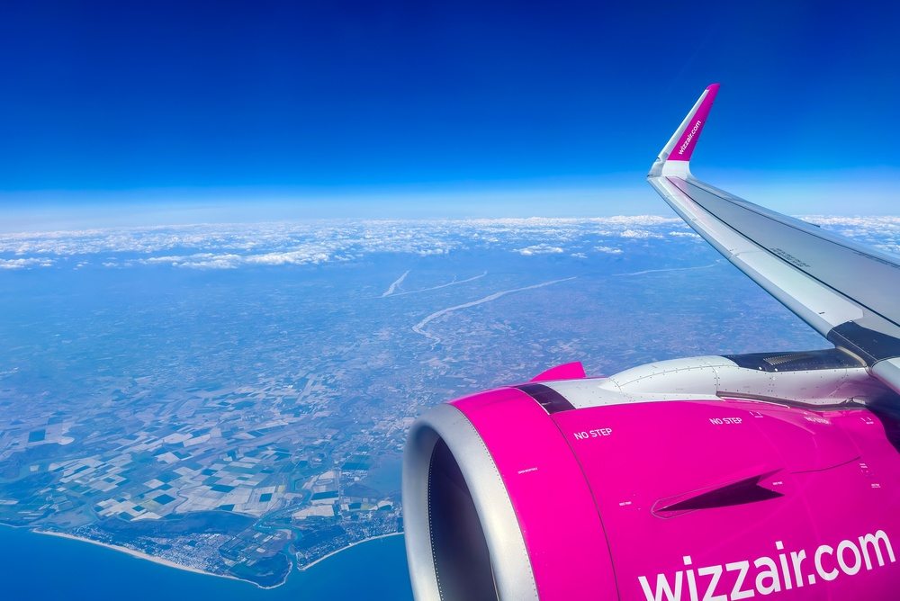 Deo Wizzair aviona.
