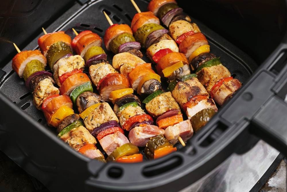 Ražnjići u air fryer-u.